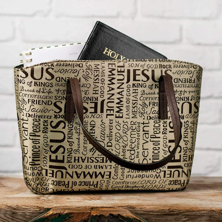 Names of Jesus, Large Tote Bag