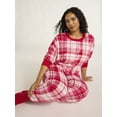 thumbnail image 5 of Joyspun Women's Stretch Velour Pajama Set with Socks, 3-Piece, Sizes XS-3X, 5 of 5