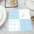thumbnail image 5 of PuSpu 20 Bow-ties Napkins Bow-themed Party Decorations Bow Patterns Disposable Napkins Suitable For Baby Showers Bridal Showers Birthday Parties Etc., 5 of 6
