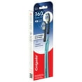 Colgate 360 Floss Tip Replaceable Head Toothbrush Starter Kit, 2 Brush Heads and Metal Handle