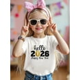thumbnail image 4 of Happy New Year & Christmas Family T-Shirt for Kids,100% Cotton Made Comfy Fabric,New Year's T-shirt, 4 of 5