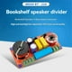 thumbnail image 4 of HiFi 150W Bookshelf Speaker Dedicated Crossover 1 High 1 Low 2 Way Adjustable Audiophiles for Superi, 4 of 5