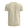 thumbnail image 5 of Qingpeng Men's T Shirt Cotton Linen Short Sleeve Blouses Crew Neck Soft Breathable Classic Tshirts Color 18+,Size S-3XL, 5 of 5