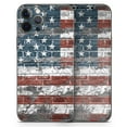 thumbnail image 5 of DesignSkinz Vintage USA Flag Full-Body Skin Decal Wrap Cover for iPhone 14 Pro Max, 5 of 9
