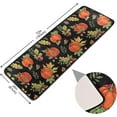 thumbnail image 2 of Dreamtimes Autumn Pumpkins Hallway Runner Rug 2'x6' Kitchen Rug with Rubber Backing Fall Berries Leaves Non Slip Entryway Rug Runner Washable Soft Area Rug for Hallway Bedroom Kitchen Decor, 2 of 6