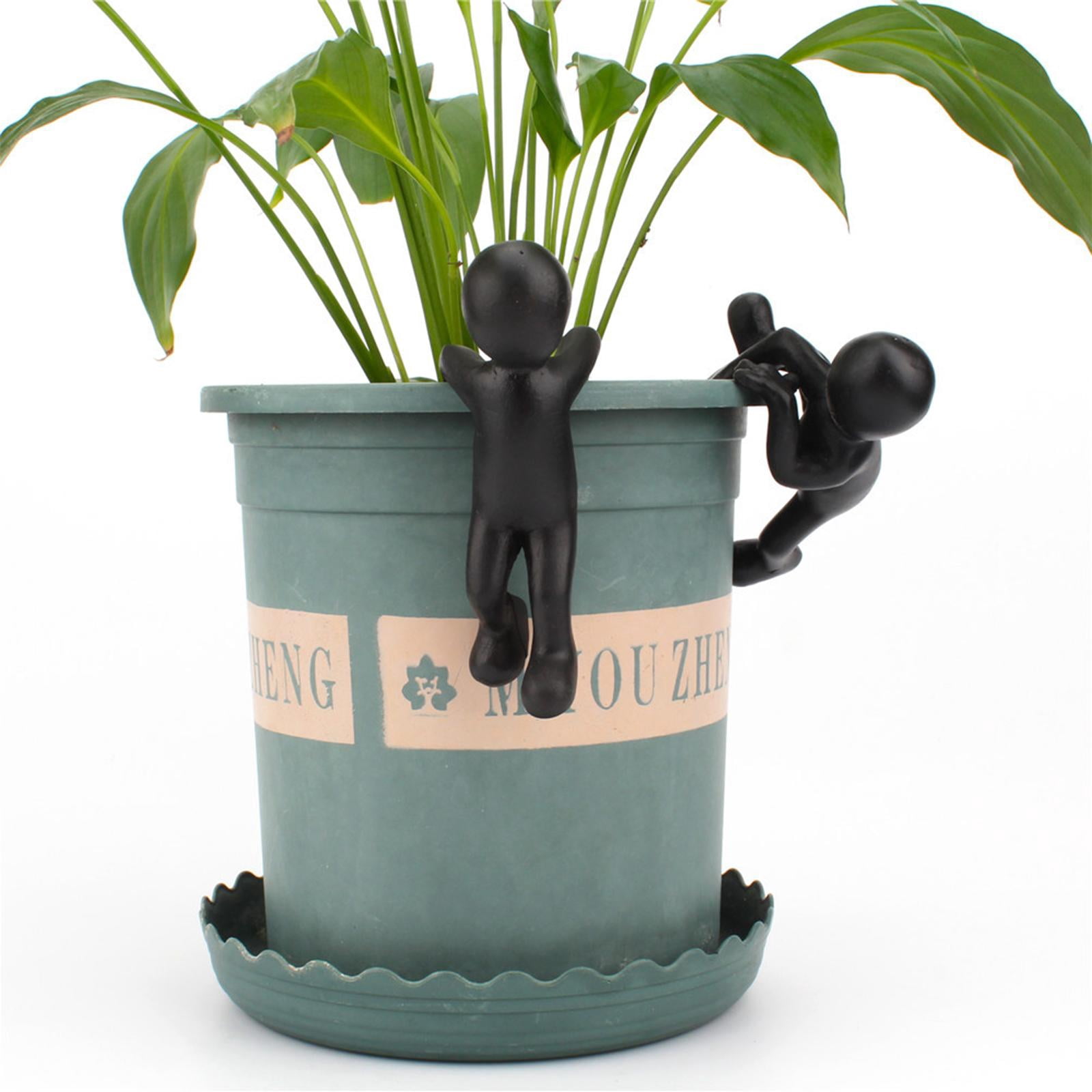 Axioma Frog Flower Home Garden Statues Sculpture Small Funny Pot Decorations for Plants