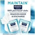 thumbnail image 5 of Monistat Maintain Boric Acid for Vaginal Odor Convenient 2-in-1 Kit, 10 Feminine Wipes and 10 Boric Acid Suppositories for Women, 5 of 14