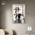 thumbnail image 4 of High End Elegance Shadowbox Print Fashion Art by Art Remedy, Blonde Frame, 30 x 45, 4 of 6