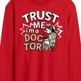 thumbnail image 2 of The Nightmare Before Christmas - Trust Me I'm A Doctor - Men's Long Sleeve T-Shirt, 2 of 4