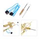 thumbnail image 1 of Juego De Limpieza De Trompeta, Herramienta De Limpieza De Trombón Multiusos Para Evitar Huellas Dactilares Con Guantes Para Instrumento ANGGREK Otros, 1 of 8