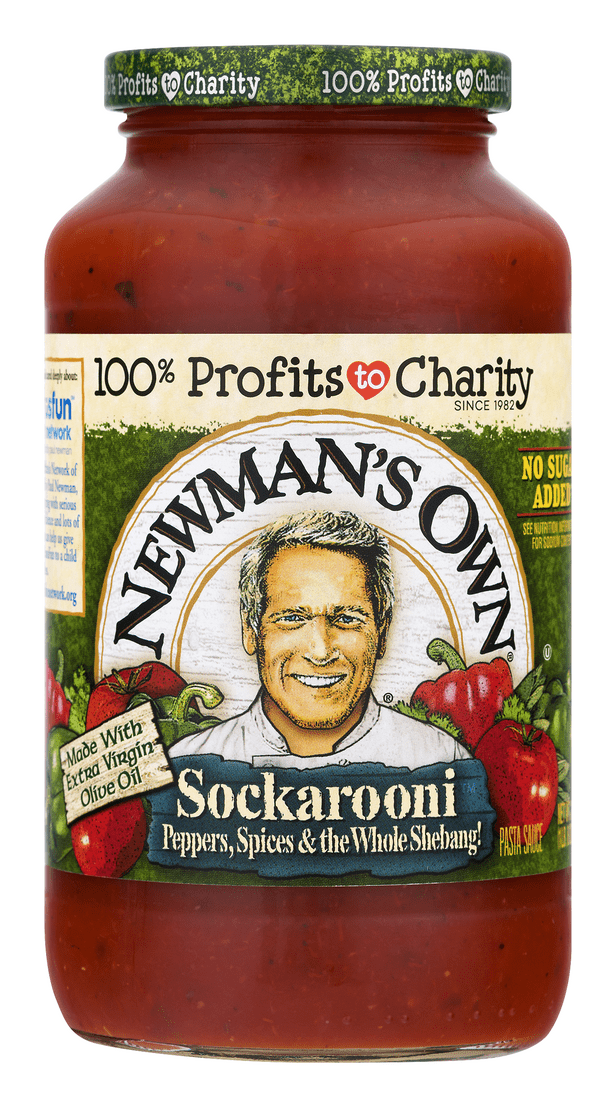 Newman's own Sockarooni Pasta Sauce