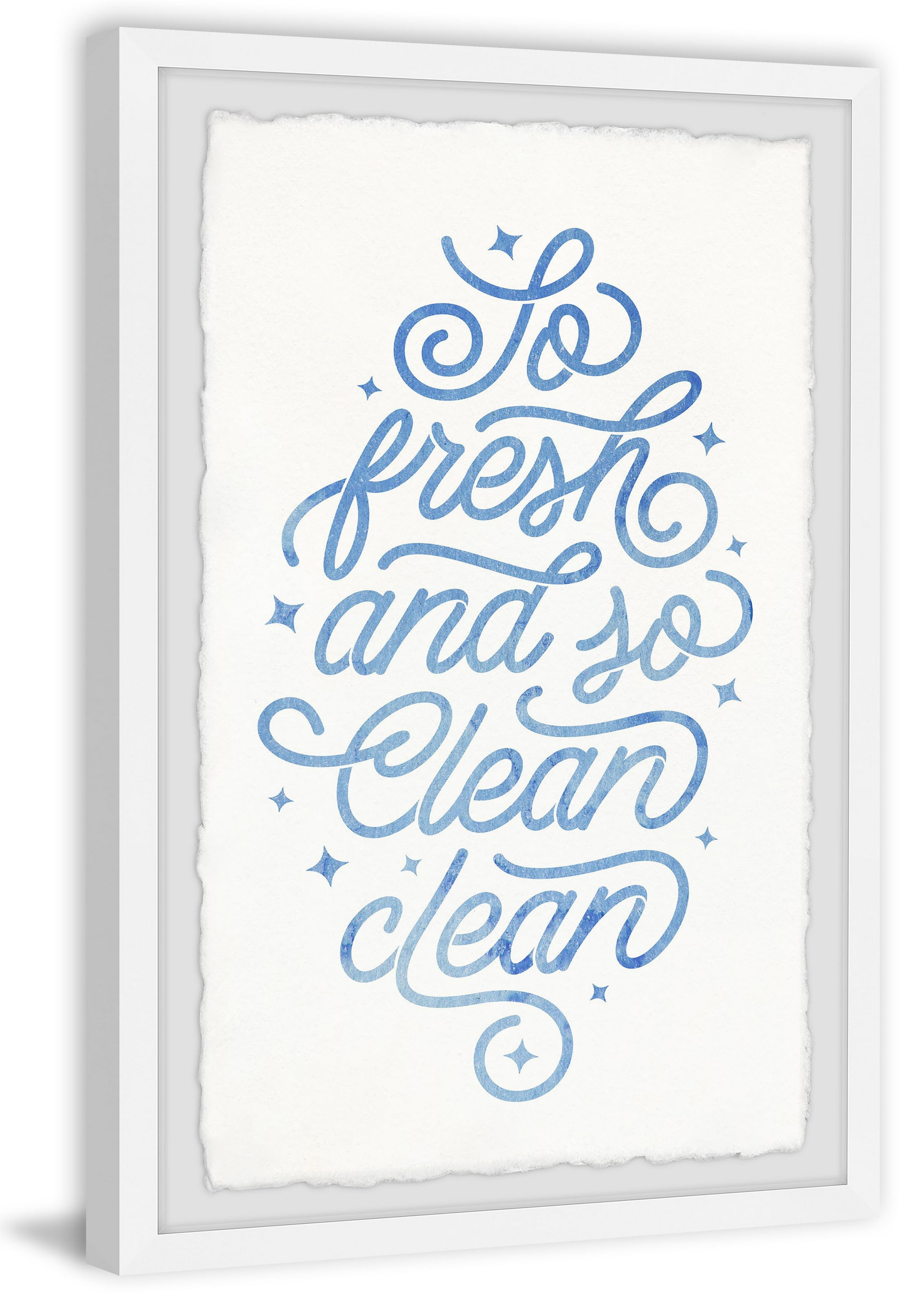 Marmont Hill Clean and Fresh Framed Wall Art