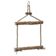 thumbnail image 2 of Parque infantil de madera natural para mascotas, columpio para pájaros, loro, Yuyangstore columpio de pájaro, 2 of 7