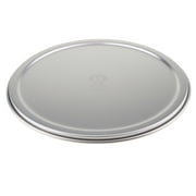 6/7/8/9/10/12 Inch Pizza Trays Lid Cover Aluminum Alloy Dustproof Lid - Silver, 12 Inch 7 inch