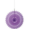 Unique Industries Purple 16" Flower Shaped Tissue Paper Hanging Pom Poms