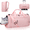 Pink(40L), variant on Small Gym Bag for Women, Duffle Bag for Travel with Shoes Compartment, Lightweight Carry on Weekender Duffel Bag, Water Resistant, Pink