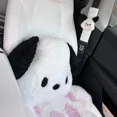 thumbnail image 5 of Pochacco-almohada de cuello de coche de peluche de Anime Sanrioed, funda de cinturón de seguridad Kawaii, accesorios para automóviles, Linda almohada de soporte Lumbar para automóvil, 5 of 5