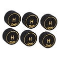 thumbnail image 1 of Pool Cue Tips, 6pcs 12mm PU Pool Billiard Cue Tips Pool Stick Tips Pool Cue Tip Lightweight and Portable for Billiards Games, Homes, 1 of 7