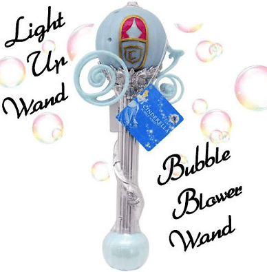 cinderella carriage bubble wand