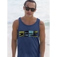 thumbnail image 3 of Pipeline Stylish Surf Graphic - Tank Top Men's, 3 of 4