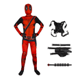 thumbnail image 4 of MINISO Deadpool Cosplay Disfraces Niños Hombres Superhéroe Mono con Máscara Accesorios Ropa de Fiesta de Halloween Trajes, 4 of 5