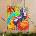 thumbnail image 2 of Colorful Macaw Mosaic - Canvas, 2 of 25