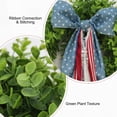thumbnail image 2 of 14 Inch Independence Day Wreath Decoration, 250th Anniversary Soft Flexible Rubber Patriotic Wreath for Front Door and Holiday Display,July 4th Decorations, 2 of 7