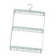 thumbnail image 3 of Percha apilable para ropa interior, ideal para armarios, hoteles y dormitorios. Gris 54 clips, 3 of 9