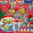 thumbnail image 2 of Suministros de fiesta con temática de dibujos animados de Disney superzing, vajilla, taza, plato, Topper, decoración para fiesta de cumpleaños de niños y niñas, Baby Shower, 2 of 5