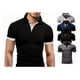 thumbnail image 4 of Playeras Hombre Y Tipo Polo Botones Slim Manga Moda Casual, 4 of 8