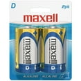 thumbnail image 2 of Maxell® 723020 - Lr202bp Alkaline (d; 2 Pk; Carded), 2 of 2