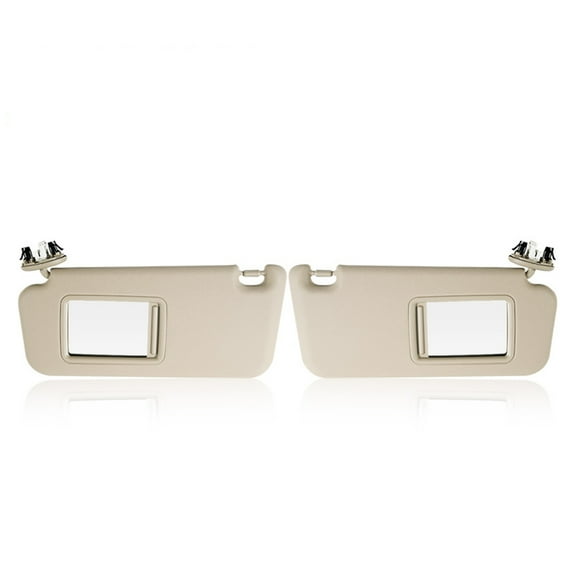 Car Sun Visor Left Driver & Right Passenger Side Replacement Compatible With 2006-2013 Toyota RAV4 -two pieces