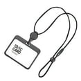 thumbnail image 1 of Estuche protector para porta credenciales, suministros comerciales, para oficina, escuela, médico Negro horizontal, 1 of 9