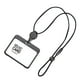 thumbnail image 1 of Porta credencial de enfermera, porta credencial de enfermera, tarjeta de identificación con cordón estirable para oficina, Negro horizontal, 1 of 9