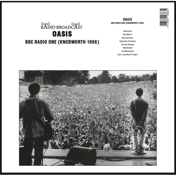 Oasis BBC Radio 1 (Knebworth 1996) (Vinyl Record) 12" Album