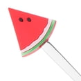 thumbnail image 3 of KAKOWELY 6 cucharas de acero inoxidable, adorables cucharas con forma de sandía, cucharas de postre y encantadoras cucharas para helado., 3 of 4