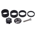 thumbnail image 2 of Espaciadores de Auriculares Sunnimix de Bicicleta 4 Piezas Negro, 2 of 3