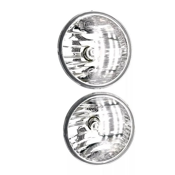 Pair Fog Light For Jeep Patriot Lamp Bulb Assembly Left & Right Lens ReplacementTAPDRA Spare Part