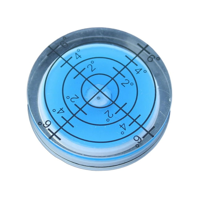 DOLITY Horizontal Bubble with Scale Bubbles Level Tool Measuring Tools Spirit Level Blue