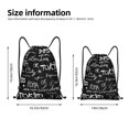 thumbnail image 2 of Fotbe Travel The World Bolsa Mochila con Cordón Estampada, Bolsa de Gimnasio Deportiva, Bolsa Cinch, Bolsa con Cordón para Hombres y Mujeres-Medium, 2 of 6