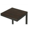 thumbnail image 5 of Beaumont Lane Metal Furniture Wood Metal Accent Table in Brown, 5 of 5