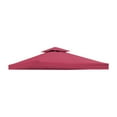 thumbnail image 3 of Lelinta 10ft x 10ft Wine Red Top Cover 2 Tier Outdoor Canopy, UV30, 3 of 8