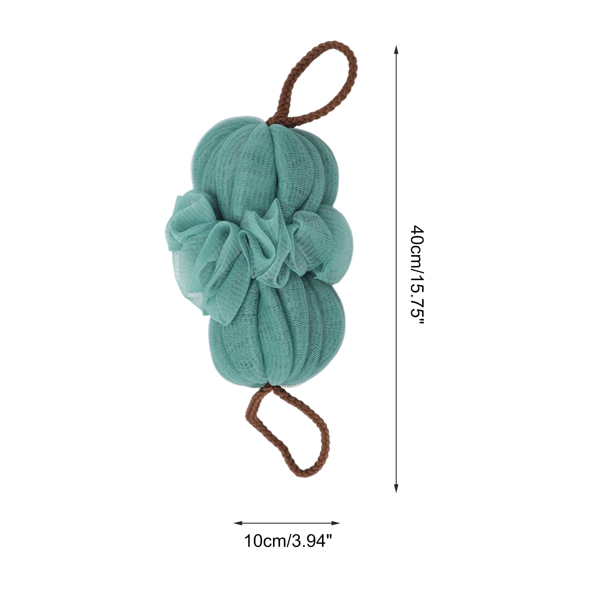 Unique Bargains Stretch Both Sponge for bathroom 15.75"x3.94" 1 Pc Light Green