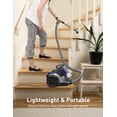 thumbnail image 5 of Canister Vacuum Cleaner, 1700W 45Kpa Bagless Vacuum Cleaner, Multi-Cyclonic Filtration, 2 Anti-Allergen HEPA Filters, 3.5QT Dust Cup, 4 Tools, Corded Vacuum for Hard Floor, Pet Hair, 5 of 9
