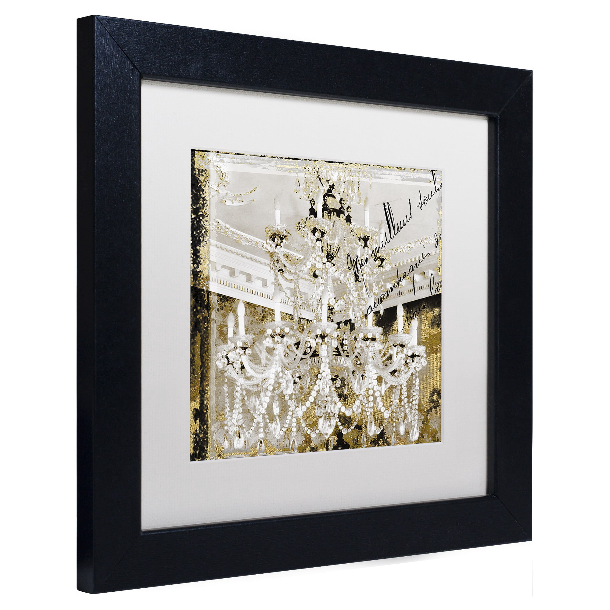 Trademark Fine Art "Chand 2" Canvas Art by Color Bakery, White Matte, Black Frame