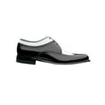 thumbnail image 2 of STACY ADAMS Mens Black Color Block Padded Dayton Wingtip Toe Block Heel Lace-Up Dress Shoes 13 D, 2 of 2