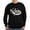 Black, variant on CafePress - Random Piano Mixed Musical No Sweatshirt (Dark) - Classic Crew Neck Sweatshirt