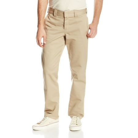 Dickies - Men's Slim Fit Tapered Leg Ring Spun Work Pants - Walmart.com