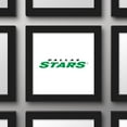 thumbnail image 5 of Gallery Pops NHL Dallas Stars - Wordmark Wall Art, Black Framed Version, 12" x 12", 5 of 5