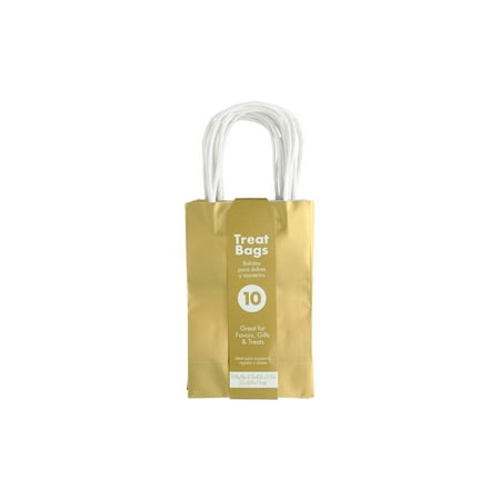 UPC: 0013051753290 | Amscan Treat Bag Value Pack Gold 10pc